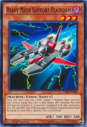 Heavy Mech Support Platform (SDKS-EN008) - Structure Deck: Seto Kaiba 1st Edition Structure Deck: Seto Kaiba Yugioh Single  Squirtle Squad Card Shop.