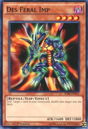 Des Feral Imp (SDKS-EN014) - Structure Deck: Seto Kaiba Unlimited Structure Deck: Seto Kaiba Yugioh Single  Squirtle Squad Card Shop.