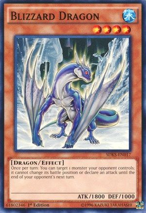 Blizzard Dragon (SDKS-EN017) - Structure Deck: Seto Kaiba 1st Edition Structure Deck: Seto Kaiba Yugioh Single  Squirtle Squad Card Shop.