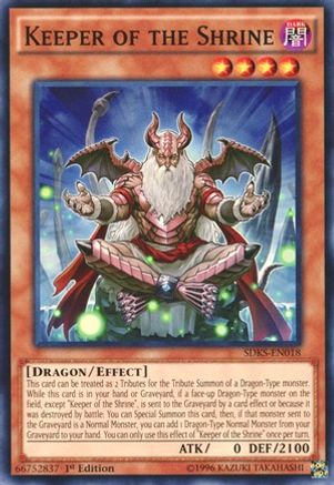 Keeper of the Shrine (SDKS-EN018) - Structure Deck: Seto Kaiba Unlimited Structure Deck: Seto Kaiba Yugioh Single  Squirtle Squad Card Shop.