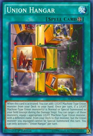 Union Hangar (SDKS-EN020) - Structure Deck: Seto Kaiba 1st Edition Structure Deck: Seto Kaiba Yugioh Single  Squirtle Squad Card Shop.