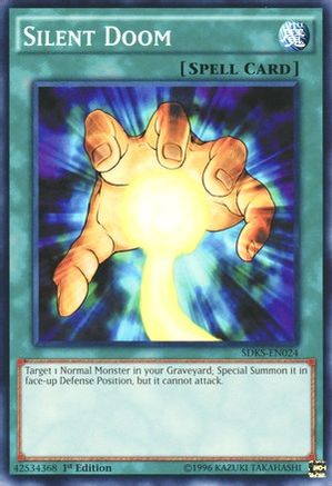 Silent Doom (SDKS-EN024) - Structure Deck: Seto Kaiba Unlimited Structure Deck: Seto Kaiba Yugioh Single  Squirtle Squad Card Shop.