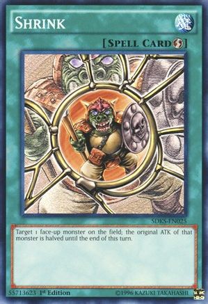 Shrink (SDKS-EN025) - Structure Deck: Seto Kaiba 1st Edition Structure Deck: Seto Kaiba Yugioh Single  Squirtle Squad Card Shop.