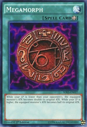 Megamorph (SDKS-EN027) - Structure Deck: Seto Kaiba 1st Edition Structure Deck: Seto Kaiba Yugioh Single  Squirtle Squad Card Shop.
