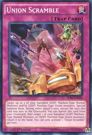 Union Scramble (SDKS-EN030) - Structure Deck: Seto Kaiba 1st Edition Structure Deck: Seto Kaiba Yugioh Single  Squirtle Squad Card Shop.