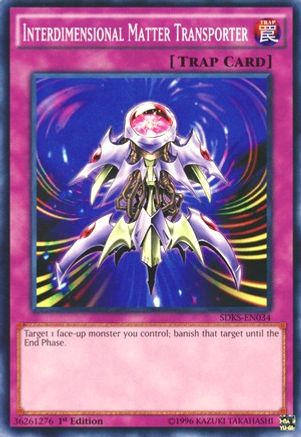 Interdimensional Matter Transporter (SDKS-EN034) - Structure Deck: Seto Kaiba Unlimited Structure Deck: Seto Kaiba Yugioh Single  Squirtle Squad Card Shop.