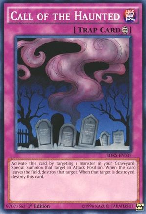 Call of the Haunted (SDKS-EN037) - Structure Deck: Seto Kaiba 1st Edition Structure Deck: Seto Kaiba Yugioh Single  Squirtle Squad Card Shop.