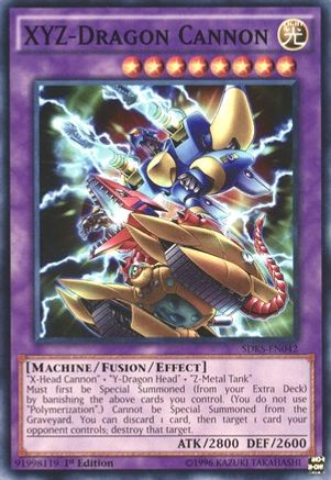 XYZ-Dragon Cannon (SDKS-EN042) - Structure Deck: Seto Kaiba Unlimited Structure Deck: Seto Kaiba Yugioh Single  Squirtle Squad Card Shop.