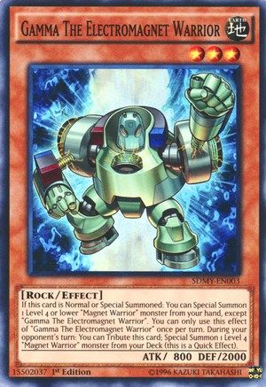 Gamma The Electromagnet Warrior (SDMY-EN003) - Structure Deck: Yugi Muto 1st Edition Structure Deck: Yugi Muto Yugioh Single  Squirtle Squad Card Shop.