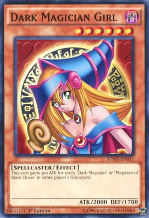 Dark Magician Girl (SDMY-EN011) - Structure Deck: Yugi Muto 1st Edition Structure Deck: Yugi Muto Yugioh Single  Squirtle Squad Card Shop.
