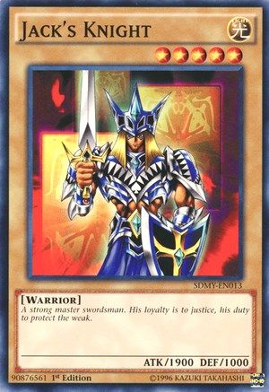 Jack's Knight (SDMY-EN013) - Structure Deck: Yugi Muto 1st Edition Structure Deck: Yugi Muto Yugioh Single  Squirtle Squad Card Shop.