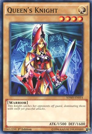 Queen's Knight (SDMY-EN014) - Structure Deck: Yugi Muto 1st Edition Structure Deck: Yugi Muto Yugioh Single  Squirtle Squad Card Shop.