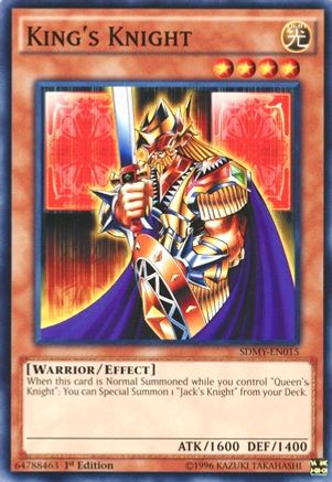 King's Knight (SDMY-EN015) - Structure Deck: Yugi Muto 1st Edition Structure Deck: Yugi Muto Yugioh Single  Squirtle Squad Card Shop.