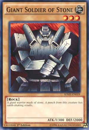 Giant Soldier of Stone (SDMY-EN019) - Structure Deck: Yugi Muto 1st Edition Structure Deck: Yugi Muto Yugioh Single  Squirtle Squad Card Shop.