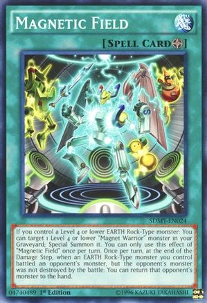 Magnetic Field (SDMY-EN024) - Structure Deck: Yugi Muto 1st Edition Structure Deck: Yugi Muto Yugioh Single  Squirtle Squad Card Shop.