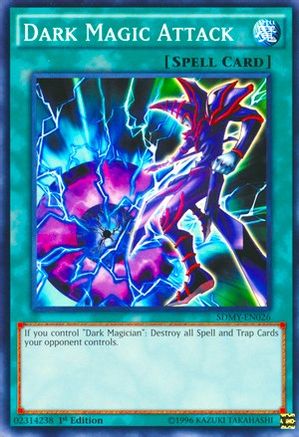 Dark Magic Attack (SDMY-EN026) - Structure Deck: Yugi Muto 1st Edition Structure Deck: Yugi Muto Yugioh Single  Squirtle Squad Card Shop.