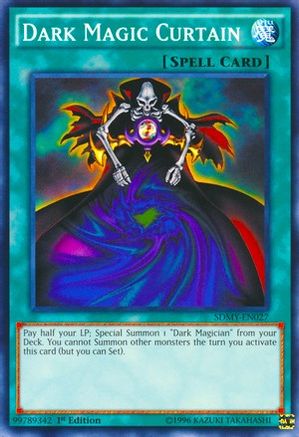 Dark Magic Curtain (SDMY-EN027) - Structure Deck: Yugi Muto 1st Edition Structure Deck: Yugi Muto Yugioh Single  Squirtle Squad Card Shop.