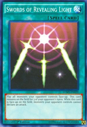 Swords of Revealing Light (SDMY-EN029) - Structure Deck: Yugi Muto 1st Edition Structure Deck: Yugi Muto Yugioh Single  Squirtle Squad Card Shop.