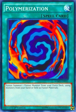 Polymerization (SDMY-EN031) - Structure Deck: Yugi Muto 1st Edition Structure Deck: Yugi Muto Yugioh Single  Squirtle Squad Card Shop.