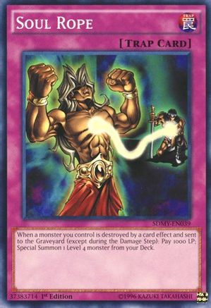Soul Rope (SDMY-EN039) - Structure Deck: Yugi Muto 1st Edition Structure Deck: Yugi Muto Yugioh Single  Squirtle Squad Card Shop.