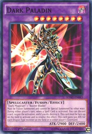 Dark Paladin (SDMY-EN043) - Structure Deck: Yugi Muto 1st Edition Structure Deck: Yugi Muto Yugioh Single  Squirtle Squad Card Shop.