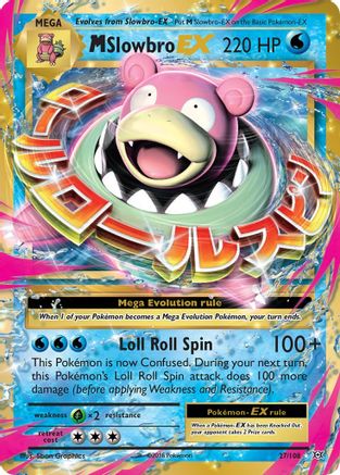 M Slowbro EX 027  - Holofoil XY  Evolutions - Ultra Rare XY - Evolutions Pokemon Single  Squirtle Squad Card Shop.