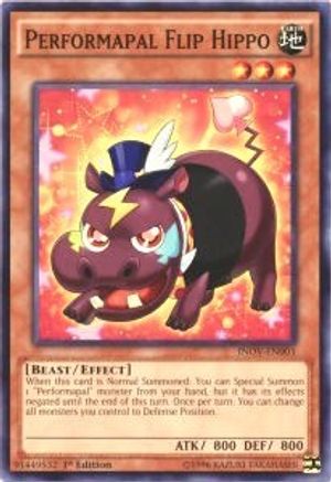 Performapal Flip Hippo (INOV-EN003) - Invasion: Vengeance 1st Edition Invasion: Vengeance Yugioh Single  Squirtle Squad Card Shop.