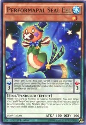 Performapal Seal Eel (INOV-EN004) - Invasion: Vengeance Unlimited Invasion: Vengeance Yugioh Single  Squirtle Squad Card Shop.