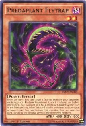 Predaplant Flytrap (INOV-EN006) - Invasion: Vengeance 1st Edition Invasion: Vengeance Yugioh Single  Squirtle Squad Card Shop.