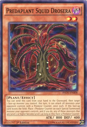 Predaplant Squid Drosera (INOV-EN008) - Invasion: Vengeance 1st Edition Invasion: Vengeance Yugioh Single  Squirtle Squad Card Shop.