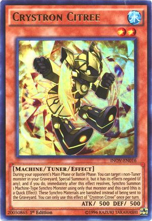 Crystron Citree (INOV-EN016) - Invasion: Vengeance 1st Edition Invasion: Vengeance Yugioh Single  Squirtle Squad Card Shop.