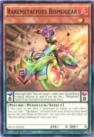 Raremetalfoes Bismugear (INOV-EN022) - Invasion: Vengeance 1st Edition Invasion: Vengeance Yugioh Single  Squirtle Squad Card Shop.
