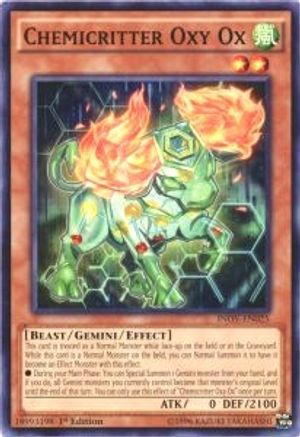 Chemicritter Oxy Ox (INOV-EN025) - Invasion: Vengeance 1st Edition Invasion: Vengeance Yugioh Single  Squirtle Squad Card Shop.