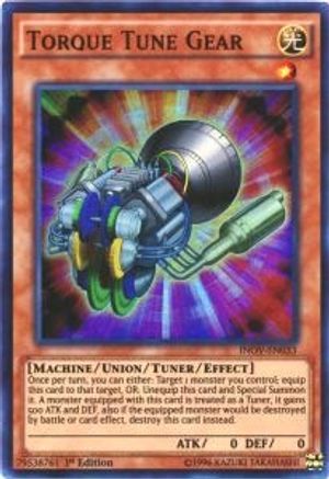 Torque Tune Gear (INOV-EN033) - Invasion: Vengeance 1st Edition Invasion: Vengeance Yugioh Single  Squirtle Squad Card Shop.