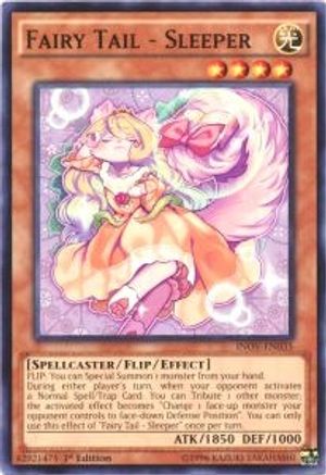Fairy Tail - Sleeper (INOV-EN035) - Invasion: Vengeance 1st Edition Invasion: Vengeance Yugioh Single  Squirtle Squad Card Shop.