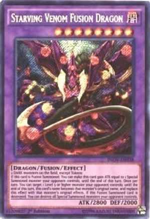 Starving Venom Fusion Dragon (INOV-EN038) - Invasion: Vengeance 1st Edition Invasion: Vengeance Yugioh Single  Squirtle Squad Card Shop.
