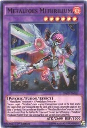 Metalfoes Mithrilium (INOV-EN040) - Invasion: Vengeance Unlimited Invasion: Vengeance Yugioh Single  Squirtle Squad Card Shop.