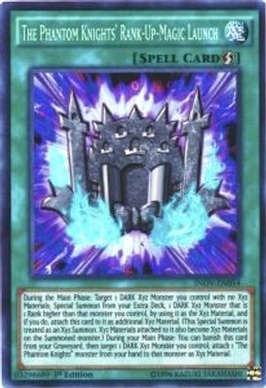 The Phantom Knights' Rank-Up-Magic Launch (INOV-EN054) - Invasion: Vengeance Unlimited Invasion: Vengeance Yugioh Single  Squirtle Squad Card Shop.