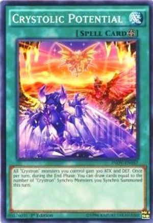 Crystolic Potential (INOV-EN057) - Invasion: Vengeance Unlimited Invasion: Vengeance Yugioh Single  Squirtle Squad Card Shop.