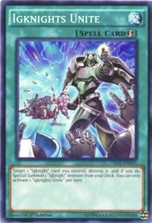 Igknights Unite (INOV-EN061) - Invasion: Vengeance 1st Edition Invasion: Vengeance Yugioh Single  Squirtle Squad Card Shop.