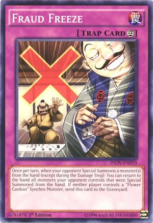 Fraud Freeze (INOV-EN070) - Invasion: Vengeance 1st Edition Invasion: Vengeance Yugioh Single  Squirtle Squad Card Shop.