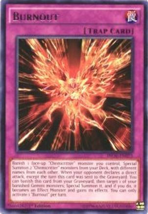 Burnout (INOV-EN073) - Invasion: Vengeance Unlimited Invasion: Vengeance Yugioh Single  Squirtle Squad Card Shop.