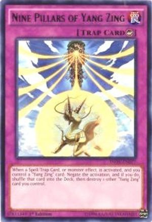 Nine Pillars of Yang Zing (INOV-EN077) - Invasion: Vengeance 1st Edition Invasion: Vengeance Yugioh Single  Squirtle Squad Card Shop.