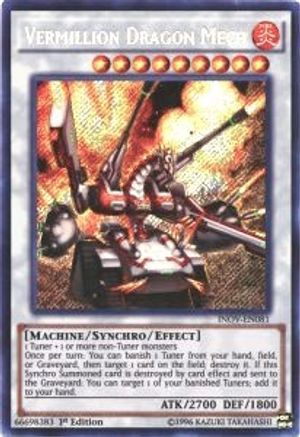 Vermillion Dragon Mech (INOV-EN081) - Invasion: Vengeance 1st Edition Invasion: Vengeance Yugioh Single  Squirtle Squad Card Shop.