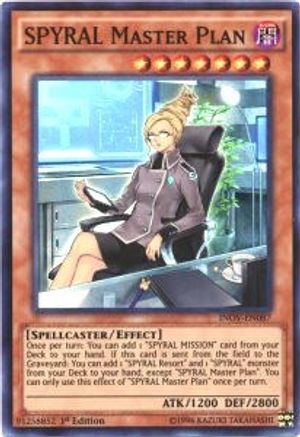SPYRAL Master Plan (INOV-EN087) - Invasion: Vengeance 1st Edition Invasion: Vengeance Yugioh Single  Squirtle Squad Card Shop.