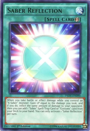 Saber Reflection (INOV-EN090) - Invasion: Vengeance Unlimited Invasion: Vengeance Yugioh Single  Squirtle Squad Card Shop.