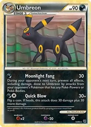 Umbreon - 10/90/090  Deck Exclusives - Rare Deck Exclusives Pokemon Single  Squirtle Squad Card Shop.
