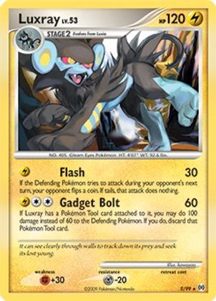 Luxray - 5/99/099  Deck Exclusives - Rare Deck Exclusives Pokemon Single  Squirtle Squad Card Shop.