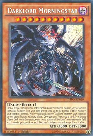 Darklord Morningstar (DESO-EN029) - Destiny Soldiers 1st Edition Destiny Soldiers Yugioh Single  Squirtle Squad Card Shop.