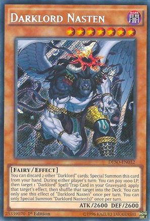 Darklord Nasten (DESO-EN032) - Destiny Soldiers 1st Edition Destiny Soldiers Yugioh Single  Squirtle Squad Card Shop.